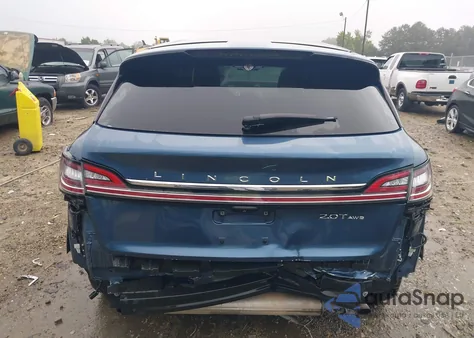 2019 Lincoln Nautilus Reserve z USA, uszkodzony, nr VIN 2LMPJ8L93KBL53791